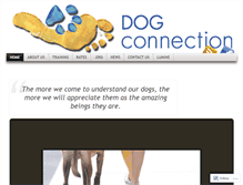 Tablet Screenshot of dogconnection.org